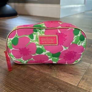Lilly Pulitzer x Estée Lauder make-up pouchette travel bag clutch